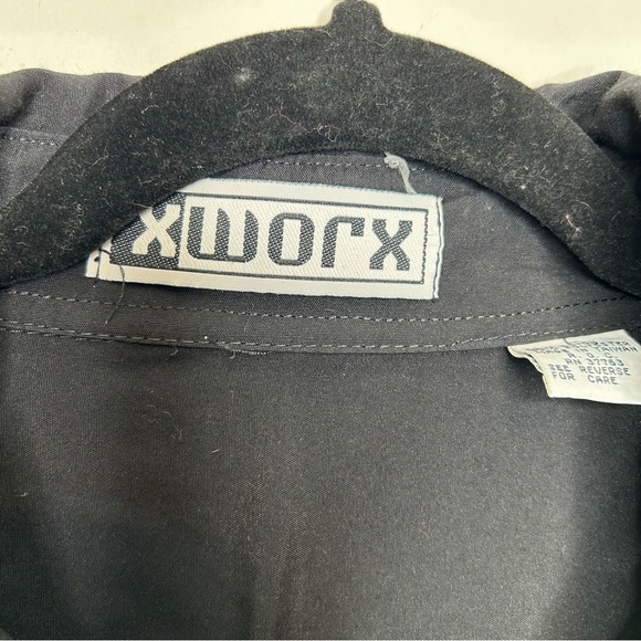 Xworx men’s black western button down size large - Picture 7 of 10